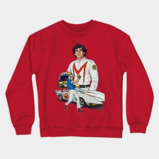 legend of speed racer Crewneck Sweatshirt